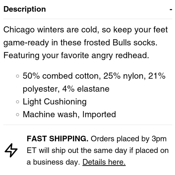 NWT Men's Chicago Bulls Frosted 2 Stance Crew Socks - Picture 7 of 8